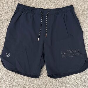 Legends Men's Black 7 inch shorts (no lining)